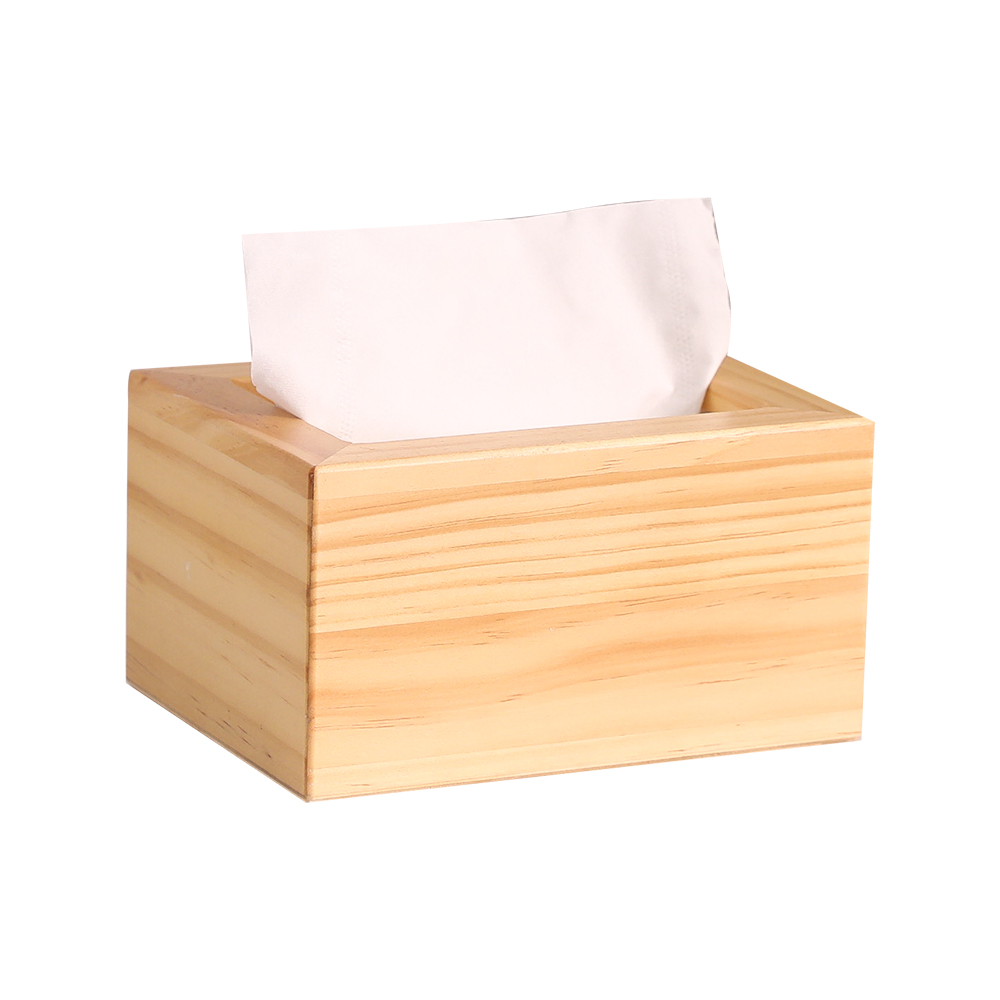 Wooden Bamboo Home Decoration Tissue Box