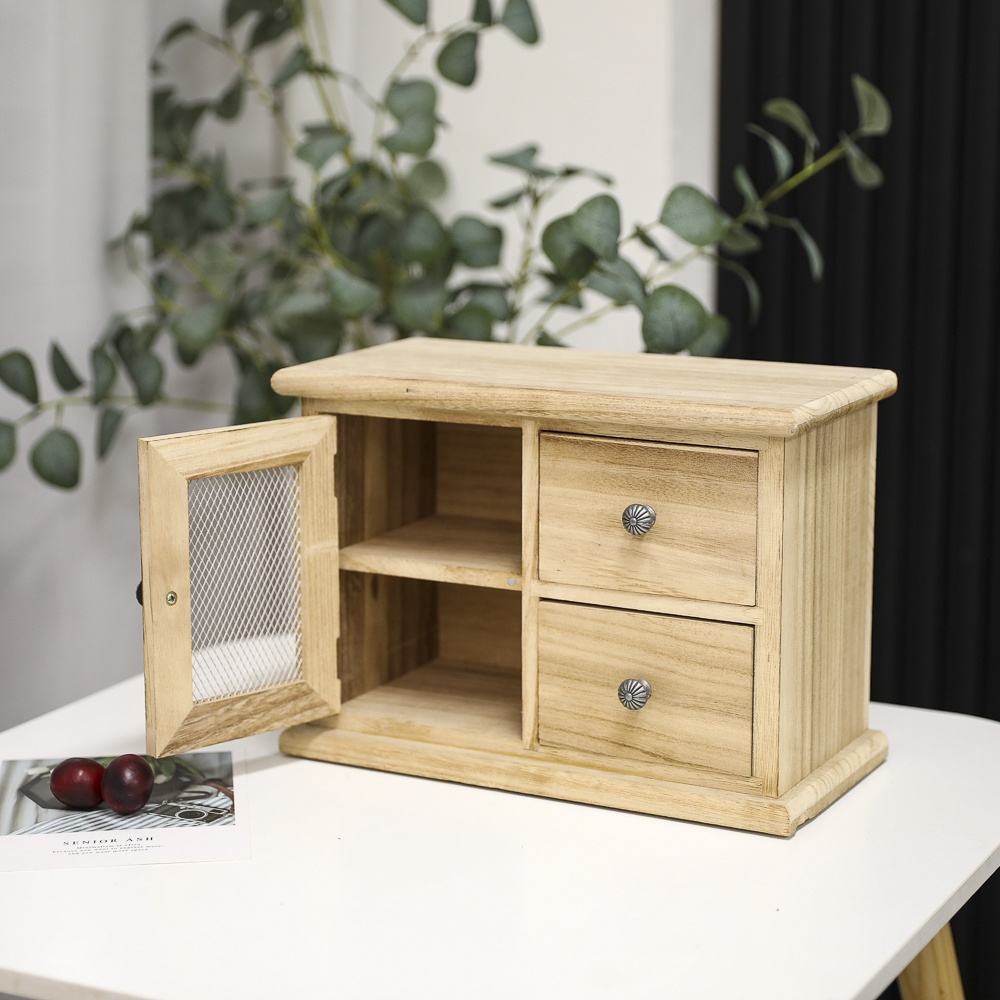 storage cabinet Factory customised personalised multi-functional large-capacity partitioned t Wooden storage cabinet