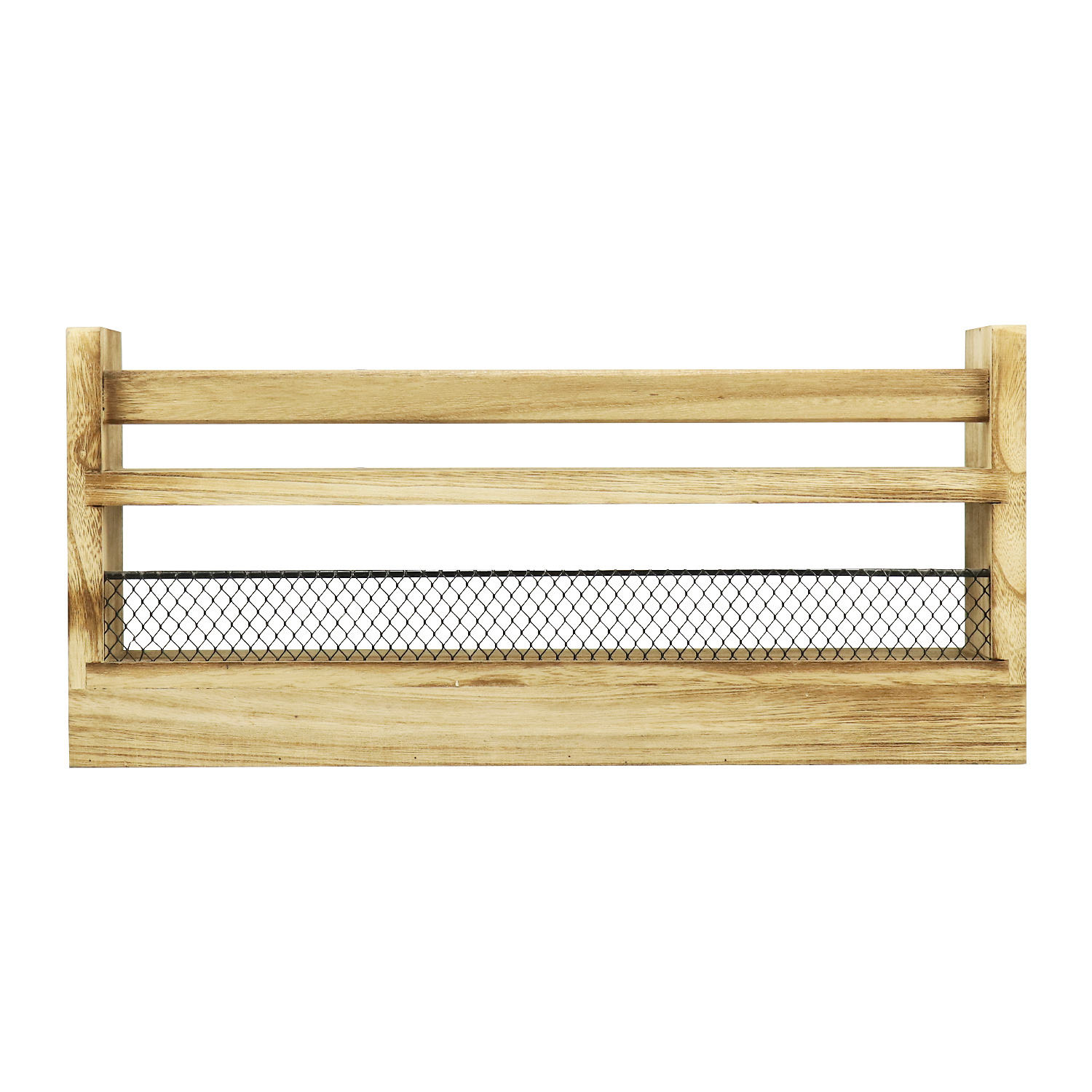 Wall-mounted floating rack Solid wood wall decoration storage rack