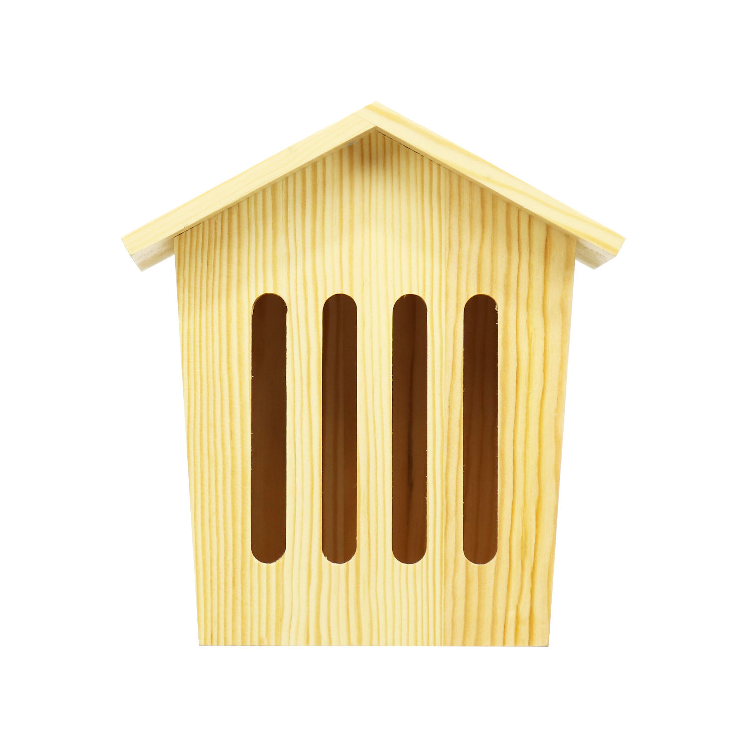 Solid Pine Wood Insect Home Nesting Habitat Wooden Insect Hotel butterfly natural insect house