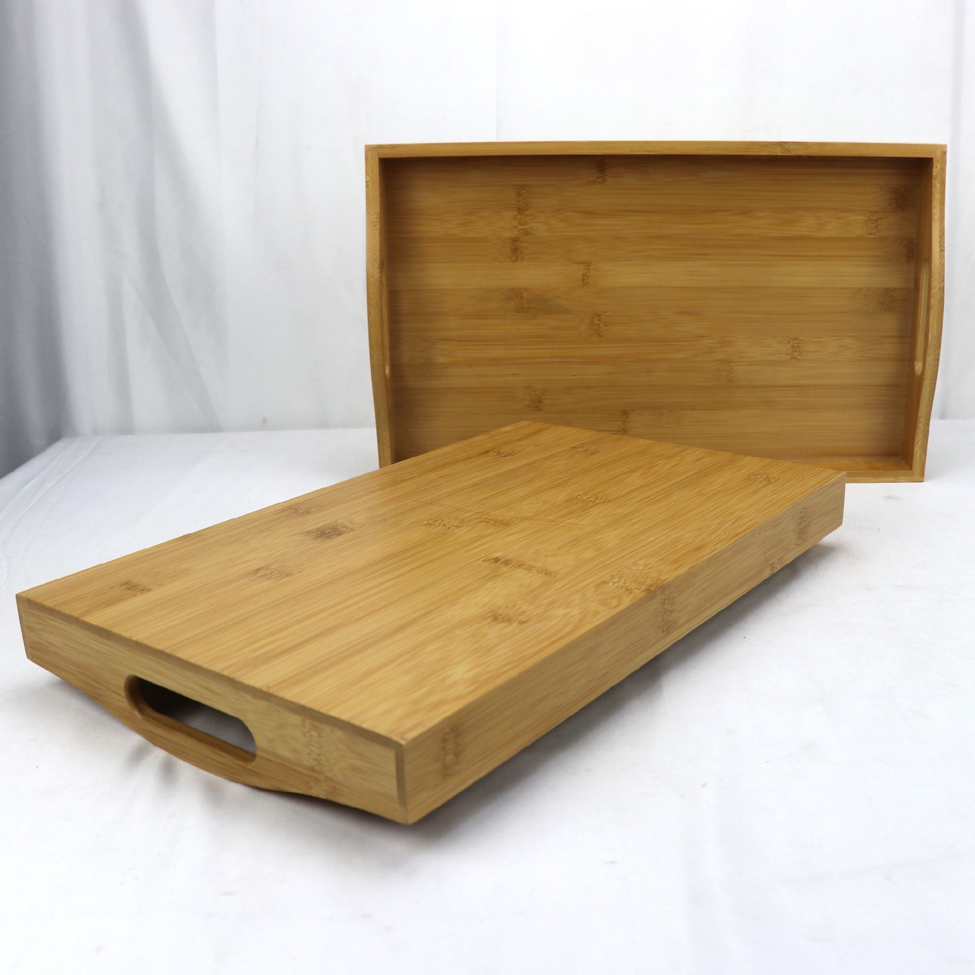 Wooden black tray with metal handles Restaurant Hotel Household Service tray Personalisation available Size Colour Material